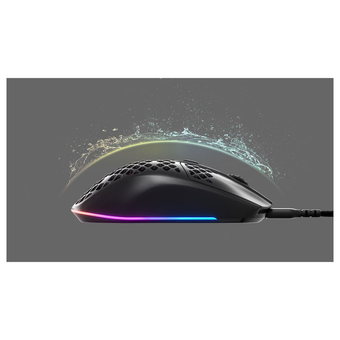SteelSeries Aerox 3 (2022) - Ratón Gaming Inalámbrico Onyx / 62611 Black