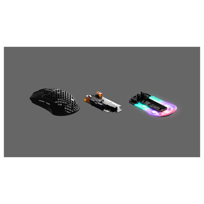 SteelSeries Aerox 3 (2022) - Ratón Gaming Inalámbrico Onyx / 62611 Black