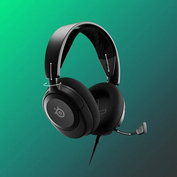 SteelSeries Arctis Nova 1 Auriculares para Juegos Alámbricos Negro SteelSeries Arctis Nova 1 Auriculares para Juegos Alámbricos Negro