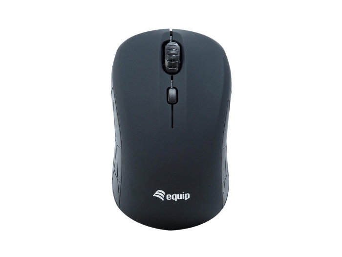 Equip Mini Ratón Óptico Inalámbrico Negro