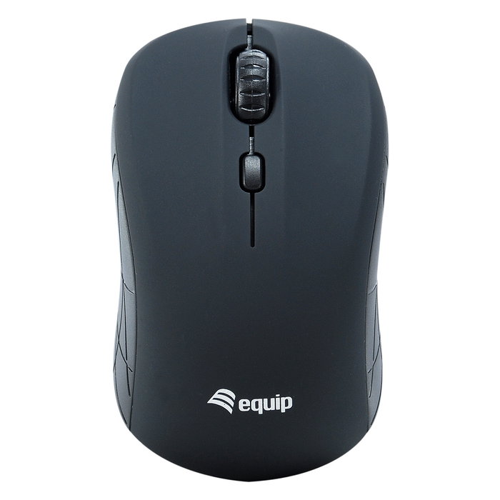 Equip Mini Ratón Óptico Inalámbrico Negro
