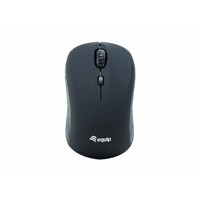 Equip Mini Ratón Óptico Inalámbrico Negro