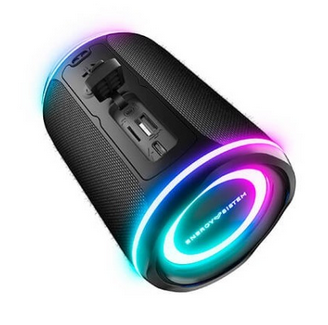 Energy Sistem Altavoz Bluetooth Portátil Urban Box Supernova con Luces RGB, 16W, Resistente IPX4, TWS, MP3/USB, Modelo 454938 - Negro