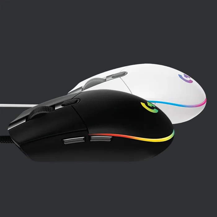 Logitech G203 LIGHTSYNC Ratón Gaming Negro