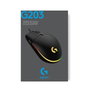 Logitech G203 LIGHTSYNC Ratón Gaming Negro