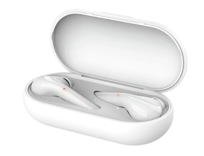 Trust Nika Auriculares Inalámbricos Bluetooth con Estuche de Carga Blanco