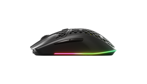 SteelSeries Aerox 3 Wireless ratón gaming mano derecha RF Wireless + Bluetooth Óptico 18000 DPI Negro Núm. artículo 62612 SteelSeries Aerox 3 Wireless ratón gaming mano derecha RF Wireless + Bluetooth Óptico 18000 DPI Negro Núm. artículo 62612
