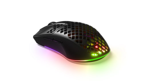 SteelSeries Aerox 3 Wireless ratón gaming mano derecha RF Wireless + Bluetooth Óptico 18000 DPI Negro Núm. artículo 62612 SteelSeries Aerox 3 Wireless ratón gaming mano derecha RF Wireless + Bluetooth Óptico 18000 DPI Negro Núm. artículo 62612