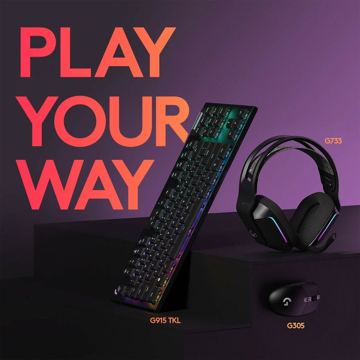 Logitech G305 Lightspeed Ratón Gaming Inalámbrico Negro
