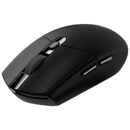 Logitech G305 Lightspeed Ratón Gaming Inalámbrico, Sensor HERO, Hasta 12000 DPI, 6 Botones Programables, 250h Batería, 99g, Negro