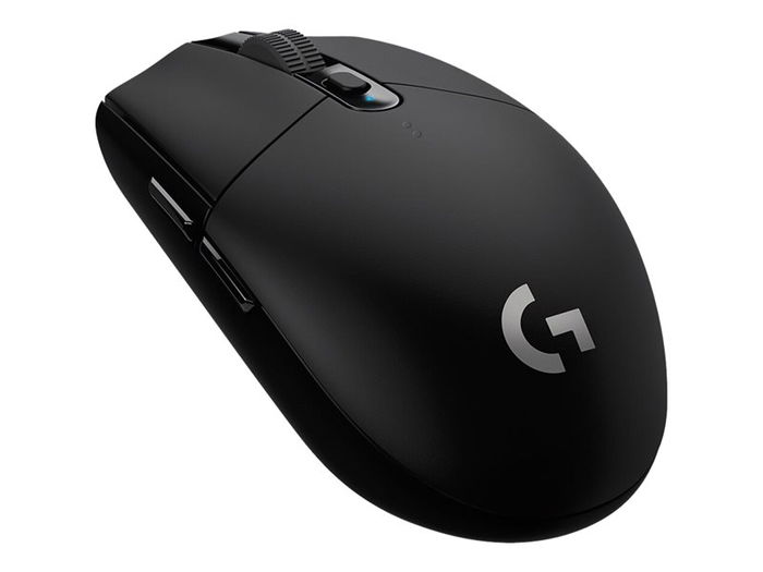 Logitech G305 Lightspeed Ratón Gaming Inalámbrico Óptico, Sensor HERO 12000 DPI, 6 Botones Programables, Negro, Hasta 250 Horas de Batería