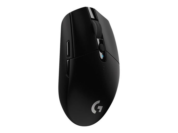 Logitech G305 Lightspeed Ratón Gaming Inalámbrico Óptico, Sensor HERO 12000 DPI, 6 Botones Programables, Negro, Hasta 250 Horas de Batería