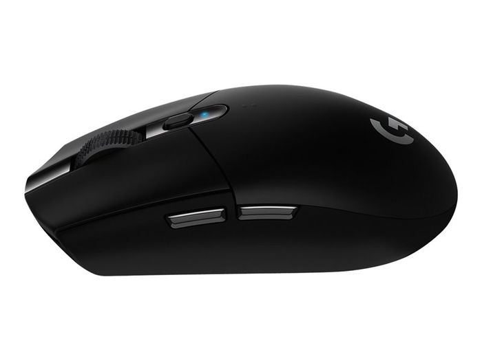 Logitech G305 Lightspeed Ratón Gaming Inalámbrico Óptico, Sensor HERO 12000 DPI, 6 Botones Programables, Negro, Hasta 250 Horas de Batería