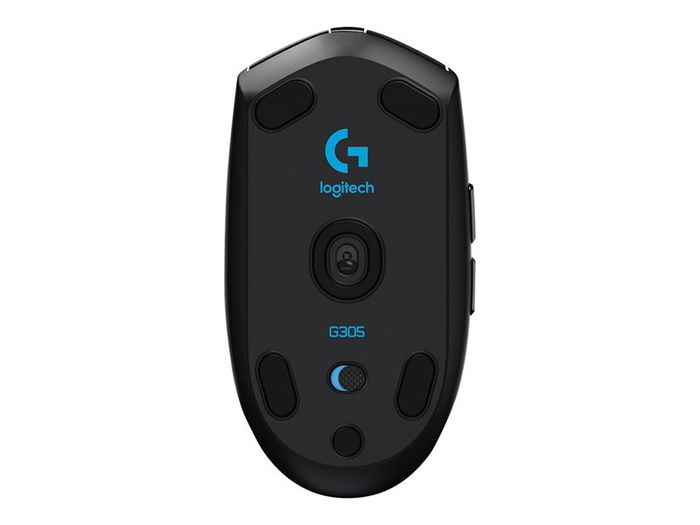 Logitech G305 Lightspeed Ratón Gaming Inalámbrico Óptico, Sensor HERO 12000 DPI, 6 Botones Programables, Negro, Hasta 250 Horas de Batería