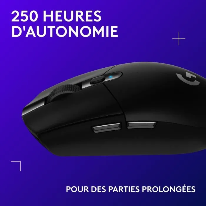 Logitech G305 Lightspeed Ratón Gaming Inalámbrico Negro