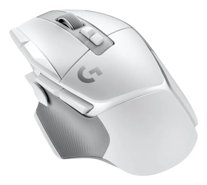 Logitech G502 X LIGHTSPEED - Ratón Gaming Inalámbrico RF, Mano Derecha, Sensor HERO 25K Óptico 25600 DPI, Blanco, 910-006190