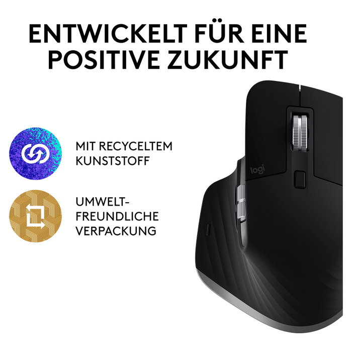 Logitech MX Master 3S for Mac Gris espacial