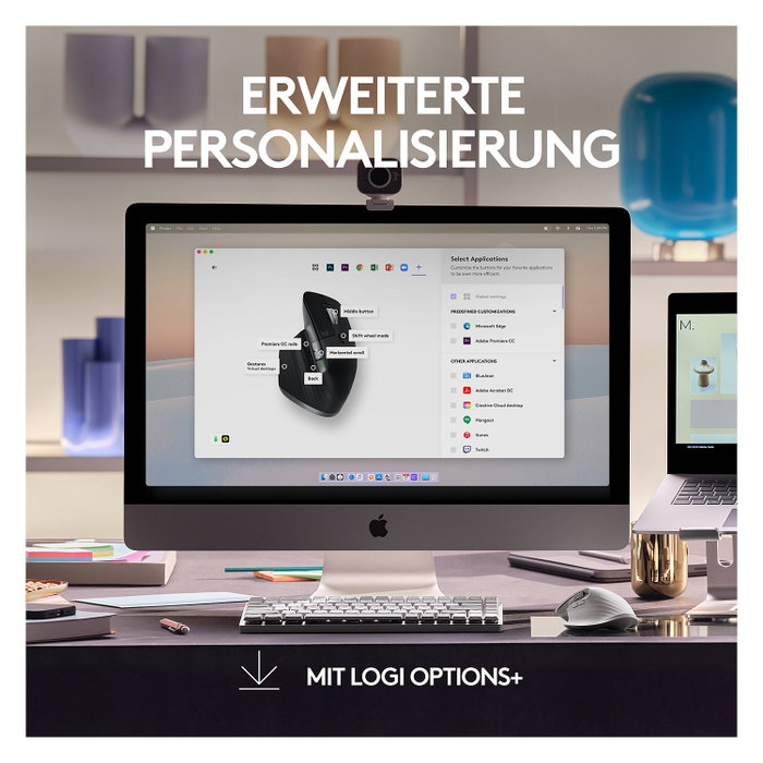 Logitech MX Master 3S for Mac Gris espacial