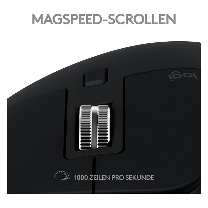 Logitech MX Master 3S for Mac Gris espacial