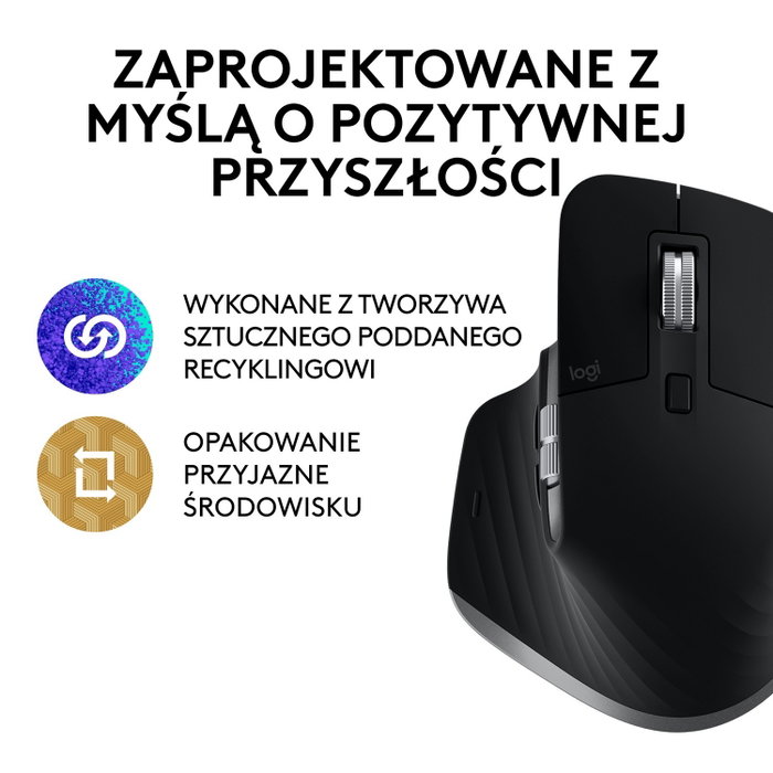 Logitech MX Master 3S for Mac Gris espacial