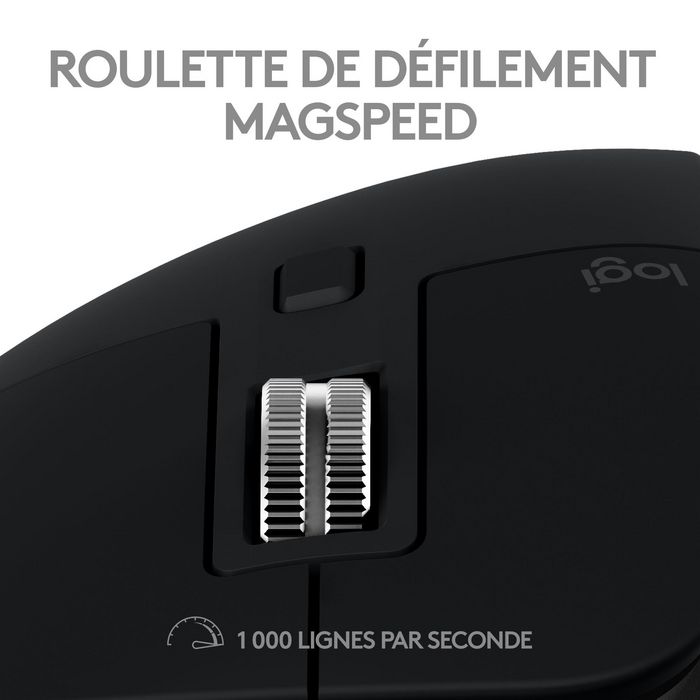 Logitech MX Master 3S Ratón Inalámbrico para Mac con Seguimiento Silencioso de 8000 DPI y Ruedas MagSpeed