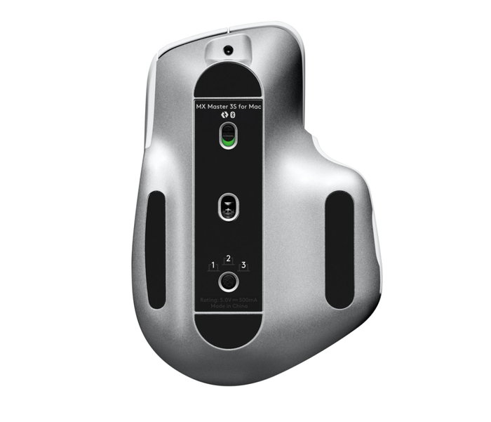 Logitech MX Master 3S for Mac, Ratón Ergonómico Inalámbrico, Gris Logitech MX Master 3S for Mac, Ratón Ergonómico Inalámbrico, Gris