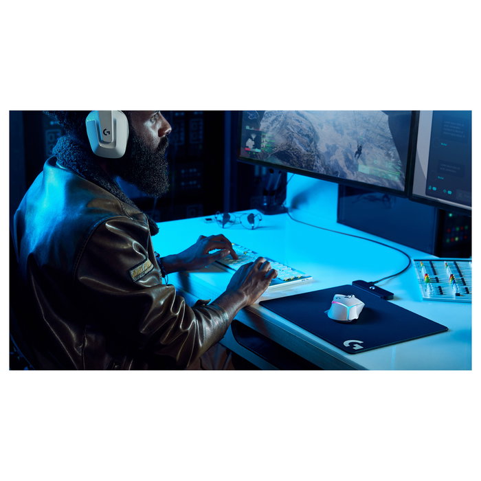 Logitech G G502 X PLUS Lightspeed Ratón Gaming Inalámbrico Blanco