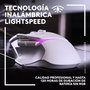 Logitech G G502 X PLUS Lightspeed Ratón Gaming Inalámbrico Blanco