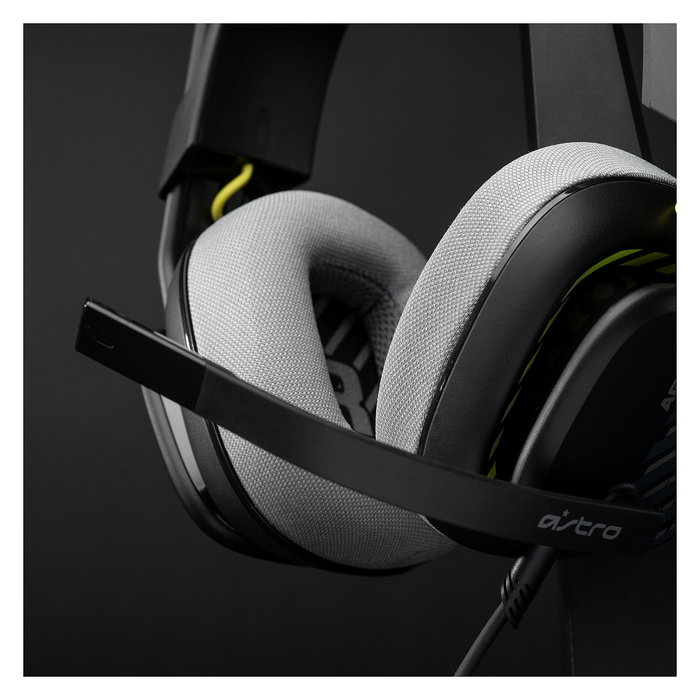 Logitech ASTRO Gaming A10 Gen 2 Auriculares Gaming Diadema Alámbricos con Micrófono Boom, 20-20000 Hz, Conector 3.5mm, Compatibles con PC, Mac, PS4, PS5, Xbox One/Series X|S - Negro