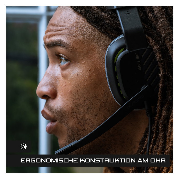 Logitech ASTRO Gaming A10 Gen 2 Auriculares Gaming Diadema Alámbricos con Micrófono Boom, 20-20000 Hz, Conector 3.5mm, Compatibles con PC, Mac, PS4, PS5, Xbox One/Series X|S - Negro