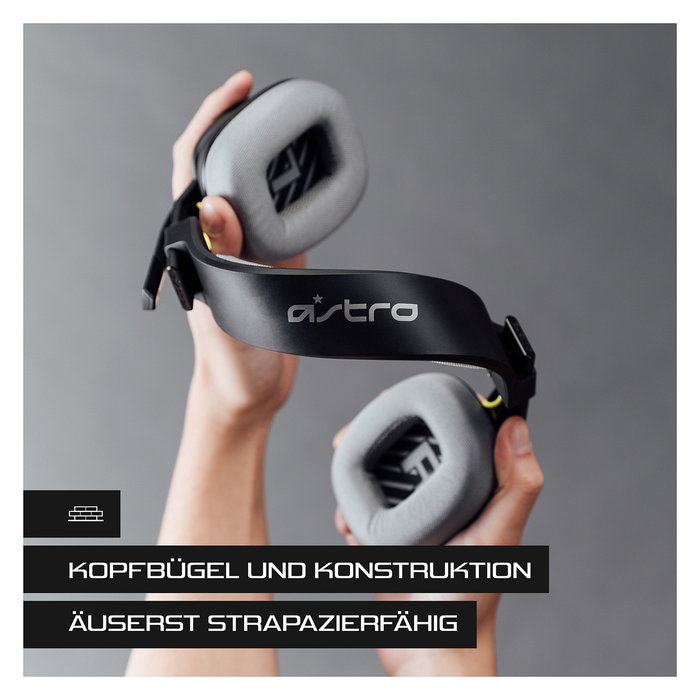 Logitech ASTRO Gaming A10 Gen 2 Auriculares Gaming Diadema Alámbricos con Micrófono Boom, 20-20000 Hz, Conector 3.5mm, Compatibles con PC, Mac, PS4, PS5, Xbox One/Series X|S - Negro