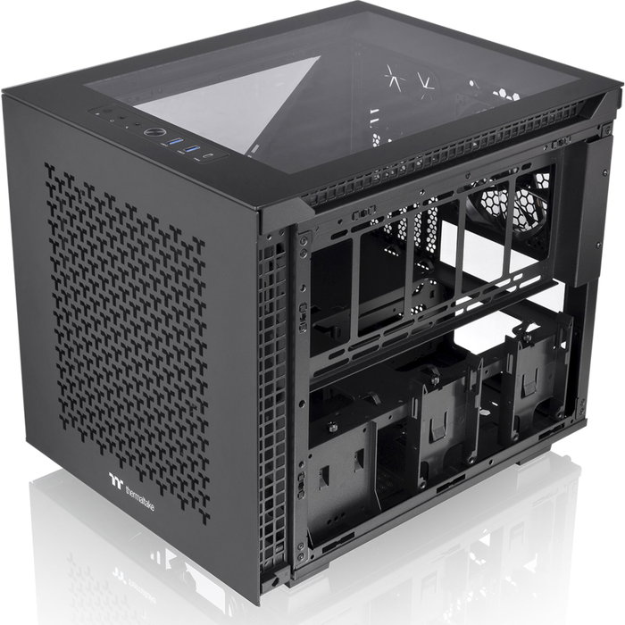 Thermaltake Divider 200 TG Air Micro Negro