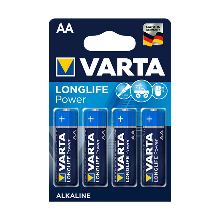 Varta Longlife Power AA - LR06, Pack de 40 unidades