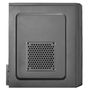 Tacens ACM500 - Caja de Ordenador MicroATX Minitorre, con Fuente de Alimentación ATX 500W Incluida, Panel Frontal Aluminio, USB 3.0