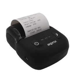 Approx appPOS58PORTABLE+ Impresora Térmica Portátil Bluetooth y USB Negro