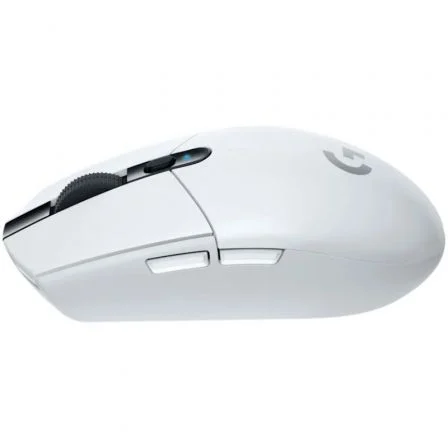 Logitech G305 Lightspeed - Ratón Gaming Inalámbrico Blanco, Sensor HERO 12000 DPI, 1ms, 250h Batería, 6 Botones Programables, Ultraligero 99g
