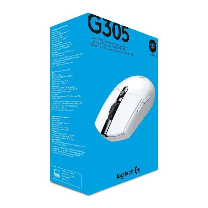 Logitech G G305 Lightspeed Blanco