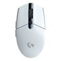 Logitech G G305 Ratón Gaming Inalámbrico Blanco - Sensor HERO 12.000 DPI, Tecnología LIGHTSPEED 1 ms, 6 Botones Programables, 99 g, Batería de Larga Duración