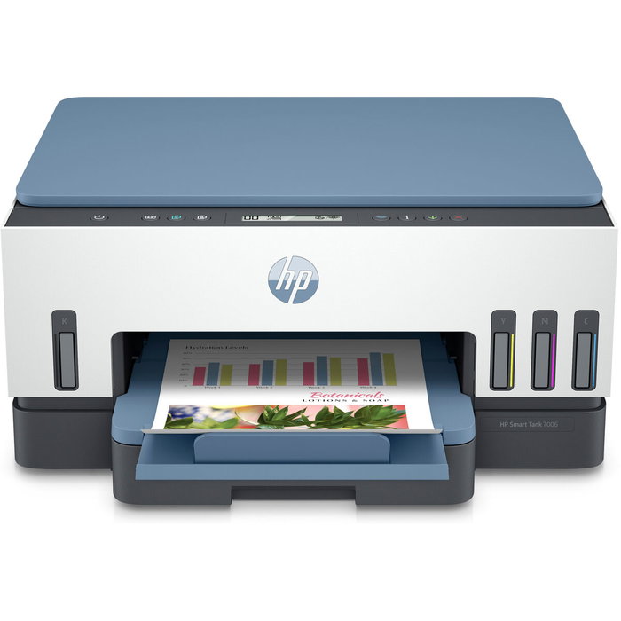 HP Smart Tank 7006 Multifunción Inyección de Tinta Blanca/Gris/Azul