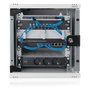 Digitus Armario Rack de Pared Compact 6HE 254mm (10") con Puerta de Cristal Gris - 312x300 mm, 30 kg Capacidad, IP20