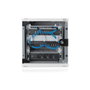 Digitus Wandschrank Compact 6HE 254mm 10 pulg Glastür gris