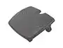 Kensington Solerest Reposapiés Color Negro 360x83x460 mm
