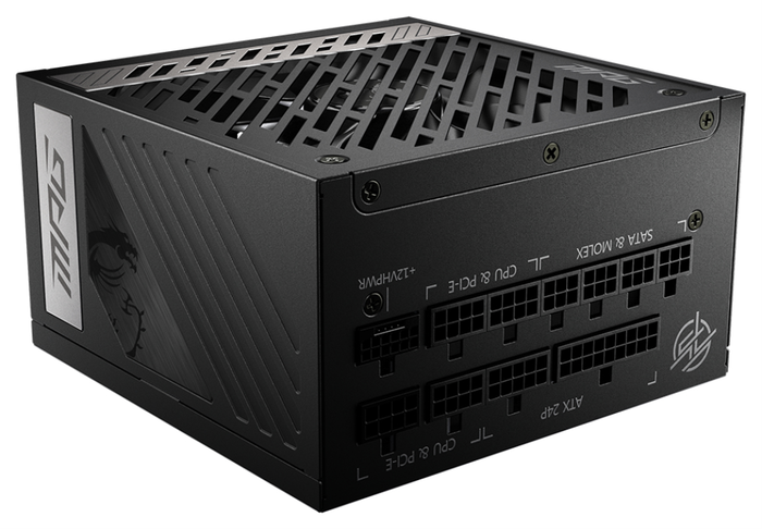 MSI MPG A1000G PCIE5 Fuente de Alimentación 1000 W 80 PLUS Gold Negro