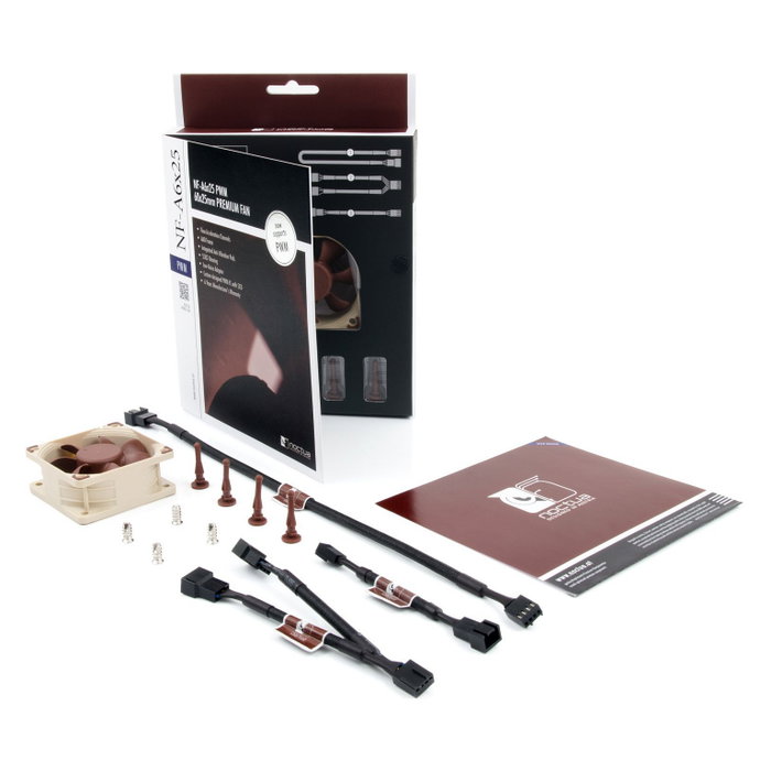 Noctua NF-A6x25 PWM Ventilador de 60 mm para Carcasa