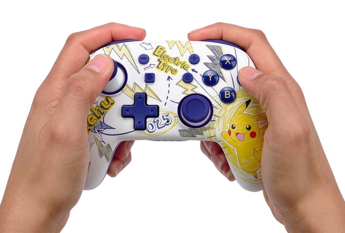 PowerA Mando Inalámbrico Nano Mejorado Pikachu School Days para Nintendo Switch PowerA Mando Inalámbrico Nano Mejorado Pikachu School Days para Nintendo Switch