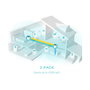 TP-Link Deco X55 AX3000 Wi-Fi 6 Mesh (2-Pack) Blanco