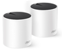 TP-Link DECO X55 (2-Pack) Enrutador de malla Wi-Fi 6 Doble banda (2.4 GHz / 5 GHz) Blanco