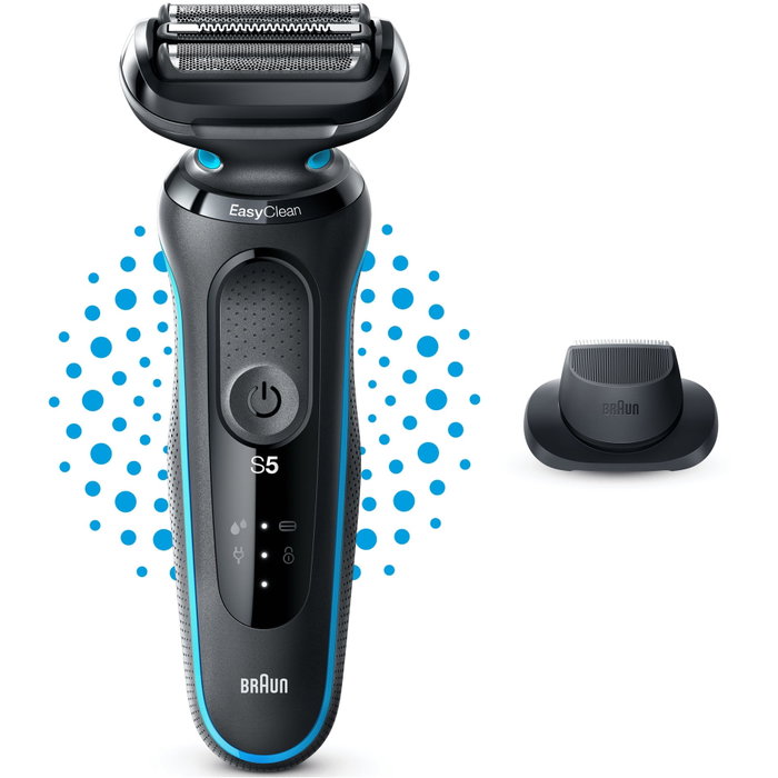 Braun Series 5 51-M1200s Men's Shaver Negro/Azul Braun Series 5 51-M1200s Men's Shaver Negro/Azul