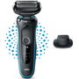 Braun Series 5 51-M1200s Men's Shaver Negro/Azul