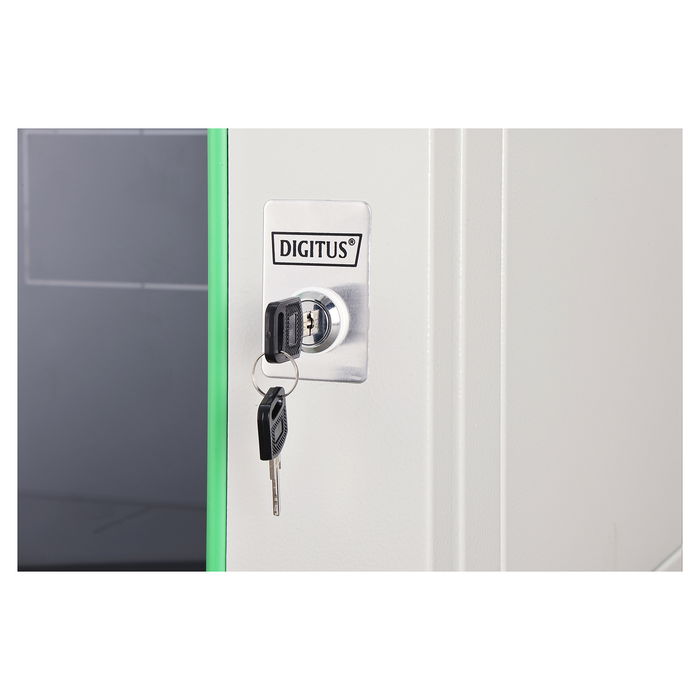 Digitus 7HE 416,2x600x450mm Gris Caja Mural Serie Dynamic Basic Rack de Pared 7U